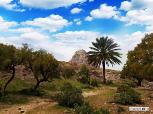 میل فرهاد رودبار جنوب از عجایب جنوب کرمان